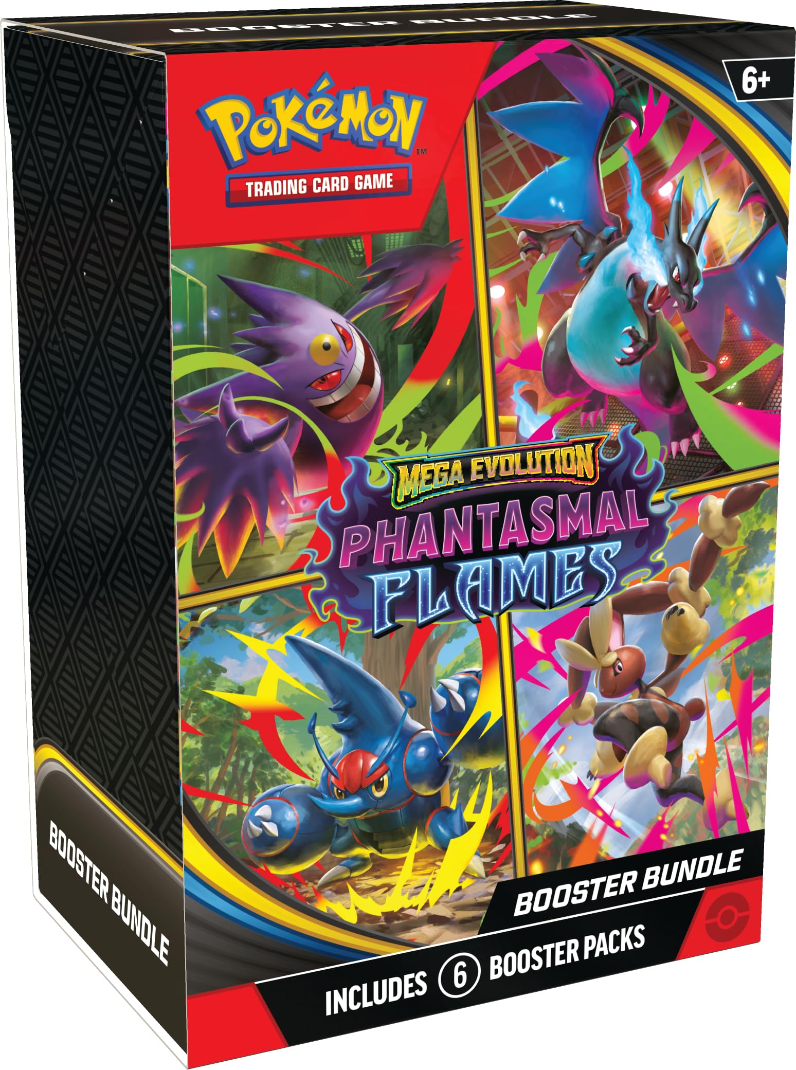 Amazon.com: Pokémon TCG: Mega Evolution—Phantasmal Flames Booster